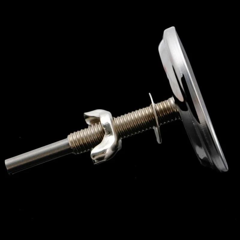Stainless Steel Thermometer BBQ Barbecue Temperature New Metal Barbecue Stove Thermometer Suitable Household Kitchen Baking Tool