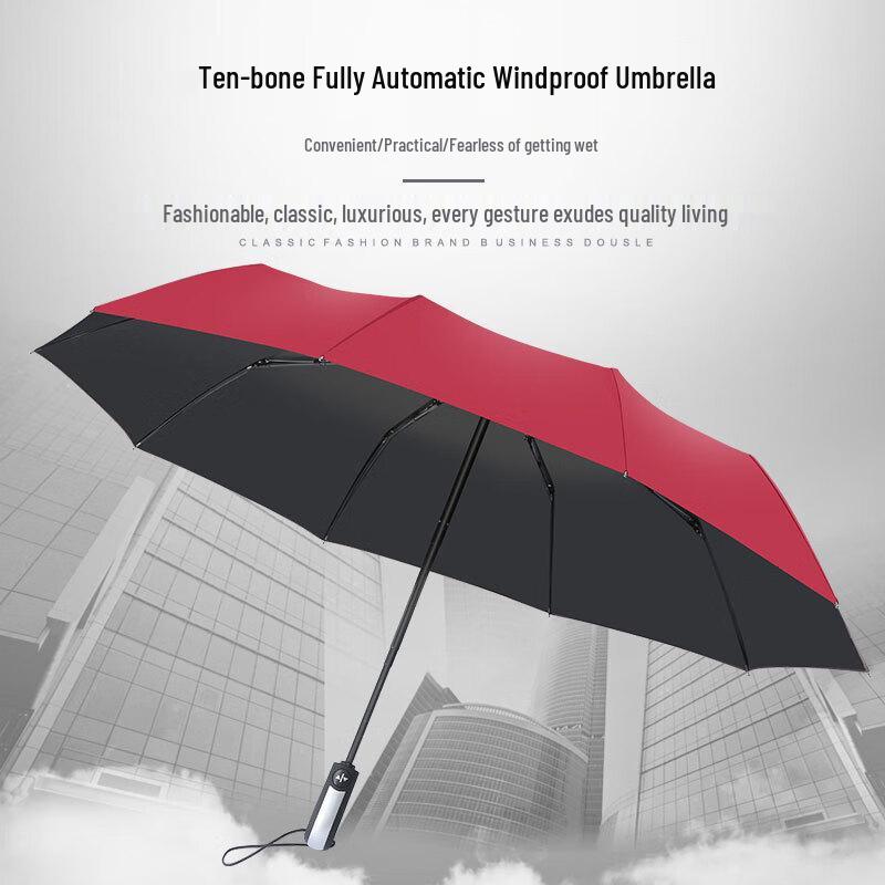 Automatic UV Protection Sun & Rain Umbrella