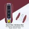 Leather Fob Remote Keys Case Key Cover Key Shell Replace For Porsche Boxster Cayman 911 Panamera Cayenne Macan