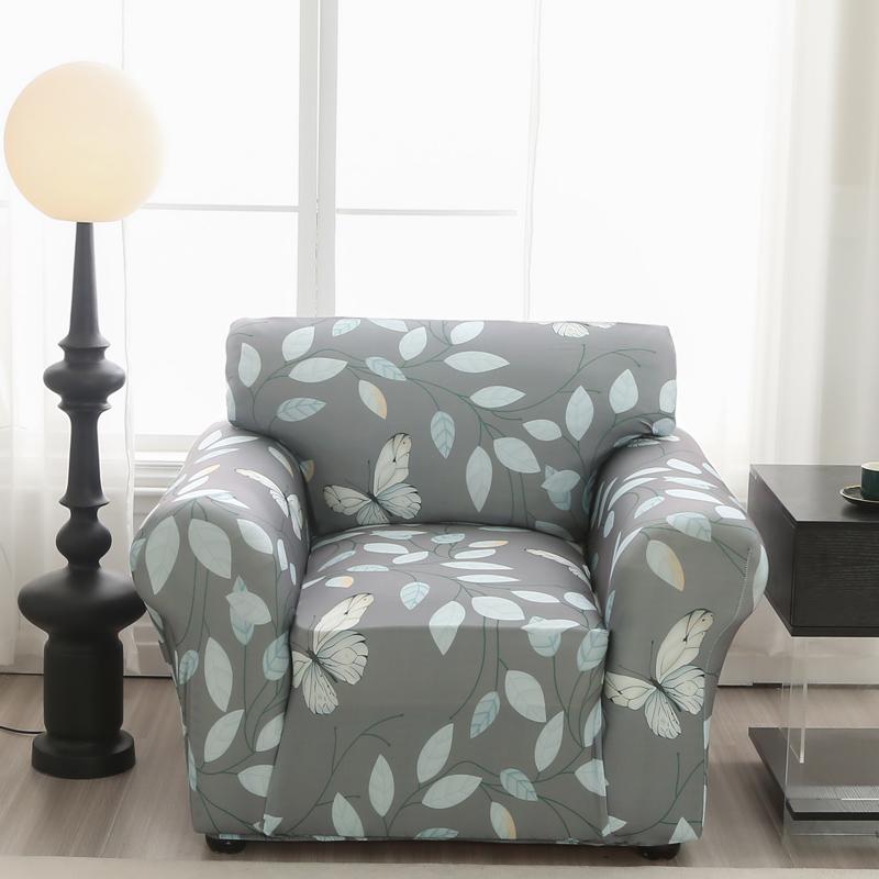 

один диван стул чехлы кресло украшение эластичный спандекс для гостиной диван чехол стрейч цветочный принт Medium(145-185cm)