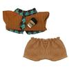 1 Set Sweater Vest Cotton Doll's Clothes School Uniform Plush Doll Clothes  Doll Accessories