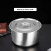 ARKIE 304 Stainless Steel Multi-purpose Pot with Lid