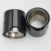 Brand New Car Carbon Fiber Exhaust End Tail Tips 60mm in