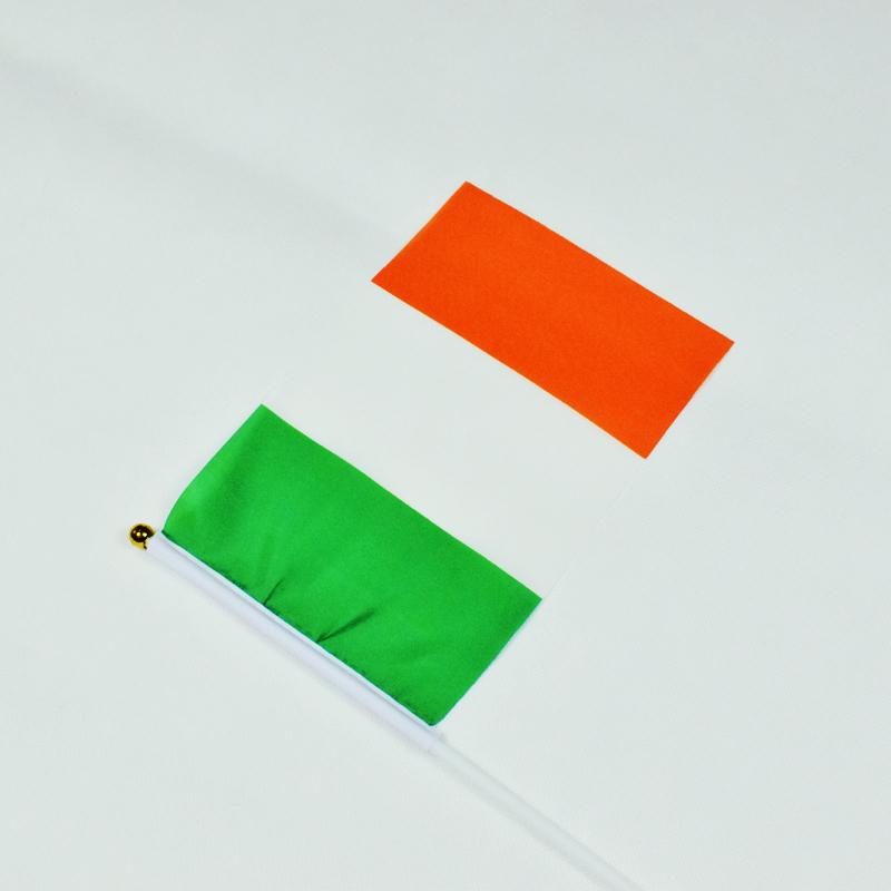 Irlanda 10 piezas de banderas para agitar a mano de 14*21 cm