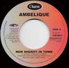 7inch Record AMBELIQUE  New Sheriff In Town CRT801 Charm UK Reggae Ska  Dub Used