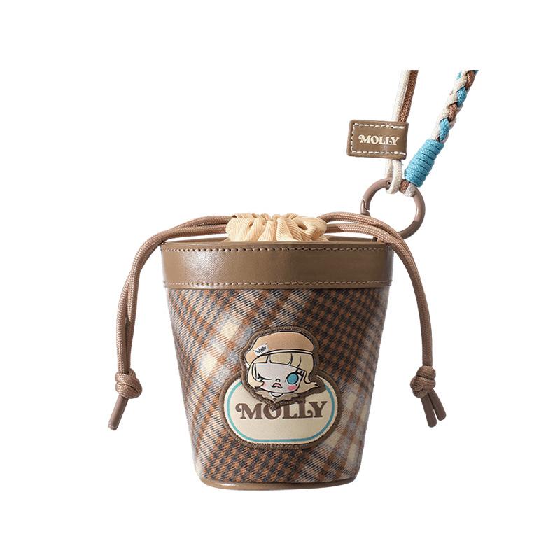 POP MART Molly's Aktywny Zimowy Przewodnik Mini Torebka Merch Pudełka Niespodzianki Pojedyncze Pudełko Niespodzianka/Pełne Pudełko 6 Sztuk PPMT-2512-0030
