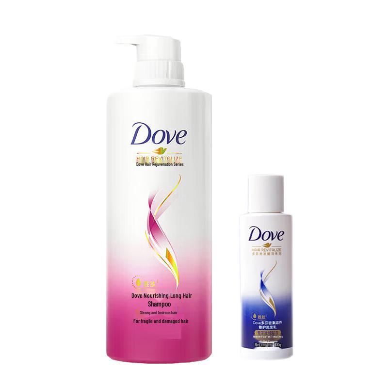 Dove Nourishing Shampoo Set with Bonus Mini Shampoos