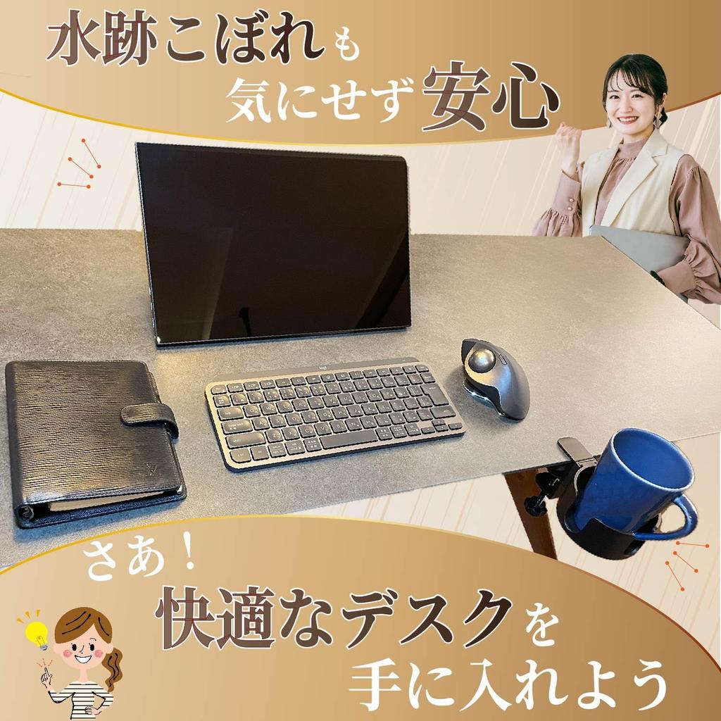 DoubletFamily Drink Cup Desk Drink Holder with 3 Handle Easy Suitable for Desks and Holder, Holder, Holes, Scratch-Resistant Finish, 2-Minute