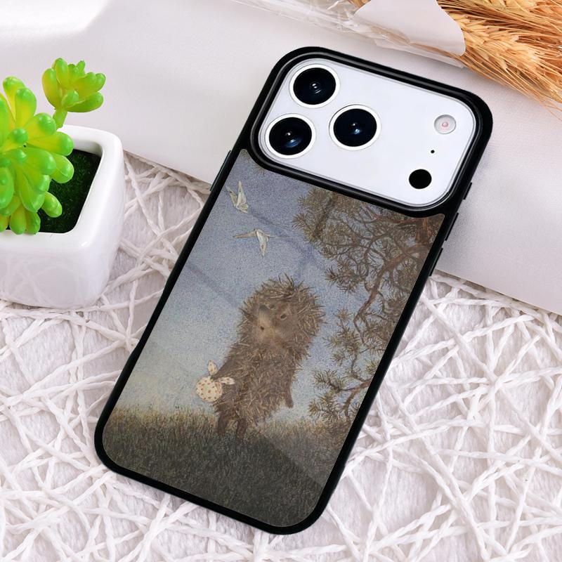 Hedgehog in the Fog Phone Case for iPhone 17 Air 16 15 11 12 14 13 Pro Max Shockproof Cover