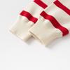 Spring and Autumn Children's Clothing Boys' Sweater Cardigan Baby Striped Knitwear Round Neck Clothes Children's Woolen Top Jacket