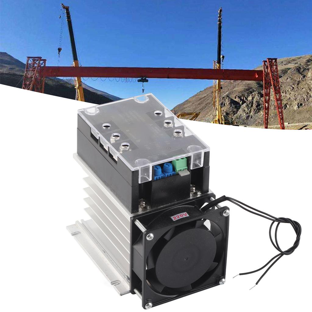 Softstart-Controller Industriesteuerungszubehör Aluminiumboden für Einzel- und Zweiphasen