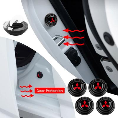 Silicone Anti-collision Pad Car Door Closing Anti-shock Protection For Space Star Eclipse Cross ASX Xl Lancer Galant