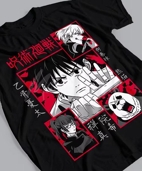 

Jujutsu Kaisen Аниме Команда Юты Оккоцу Печатная Футболка Унисекс и Женская Футболка Унисекс Топ Спортивная Футболка 2026 Летняя Футболка S