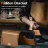 Luxury 2-in-1 Magnetic MagSafe Wireless Charging Leather Case for Samsung S26 S25 Ultra S24 S22 Plus Note 20 Ultra Card Holder
