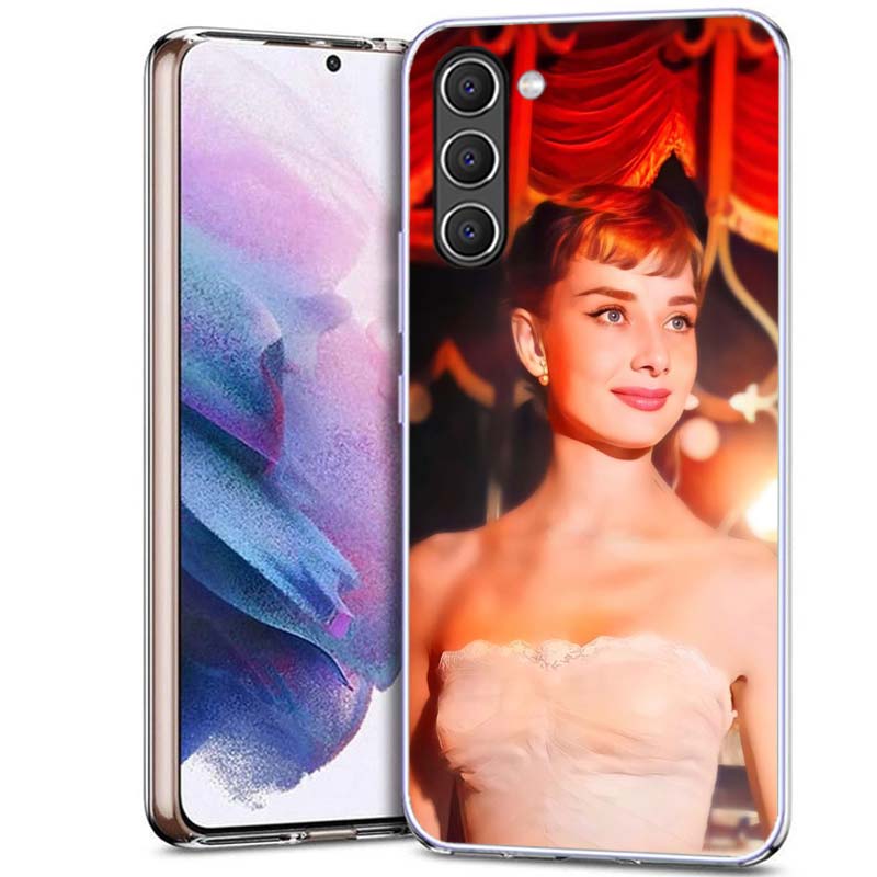 Audrey Hepburn Phone Case for Samsung A16 A26 A36 A56 A17 A37 A57 A07 A06 A02S A12 A22 A32 A52S A72 Galaxy A70 A50S A71 A51 A31