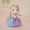 Sylvanian Families Hair Salon Stylish Pony Hairdresser Set F-15 ST Mark Certified Ages 3 Up Toy Dollhouse