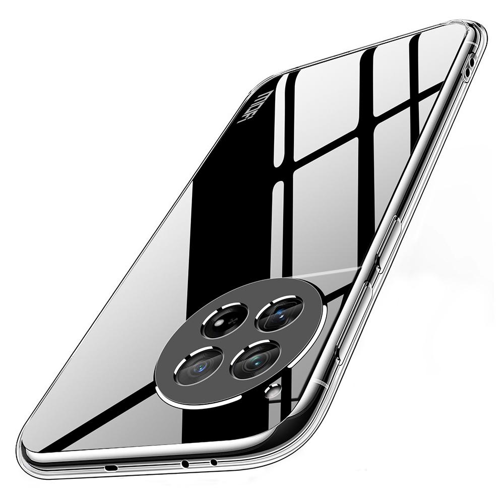 MOFI For OnePlus Ace 3 5G/12R 5G Case Slim Transparent TPU Phone Cover
