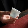 Chinese Style Tradition Ceramic TeaCups Travel Portable Kung Fu Tea Cup Household Tea Bowl Master Cup Tea Set Accessories New