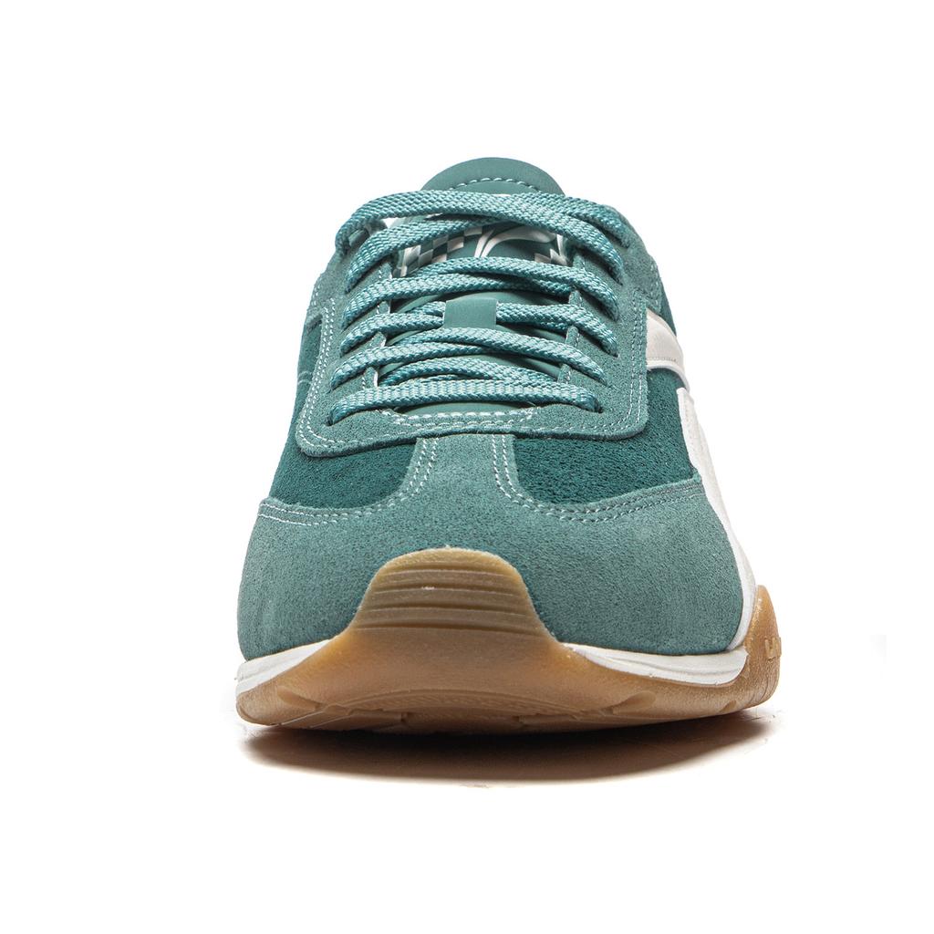 Li Ning Film TURBO Halkskyddande, Slitstarka, Lätta Låga Casual Skor Herr Grön Vit AGLV127-12