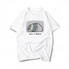 Japan Kanji Printed T Shirt Hipster Streetwear Funny Slogan I'm Late for Work T-shirt Humor Vintage Aesthetic Clothes