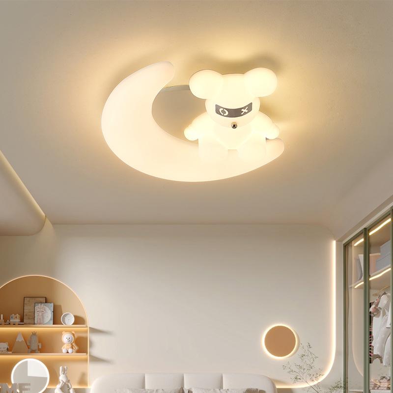 Modern Minimalist Children's Cartoon Ceiling Light for Bedroom