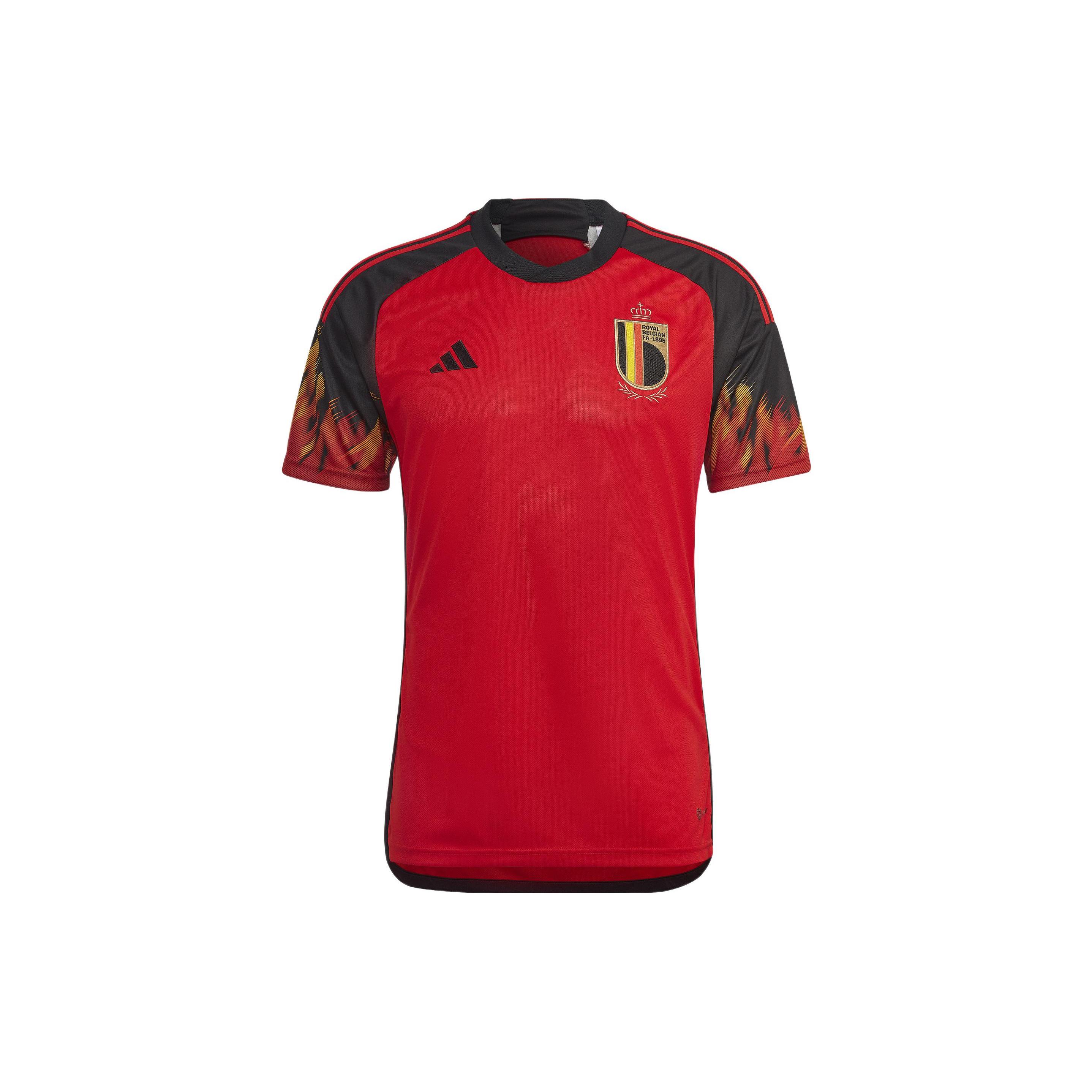 Adidas Belgium 2022 Stadium Home Jersey HD9412 S