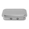 Medizinische Desinfektionsbox Schale mit Deckel Edelstahl Vielseitiger Medizinischer Instrumenten-Organizer H