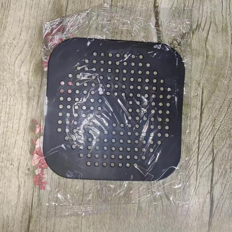 

Силиконовый фильтр для раковины, аксессуары для кухни, антиблокировочные пищевые отходы, шлак, фильтр-заглушка, ловушки для волос, канализационный слив в полу 2pcs чёрный