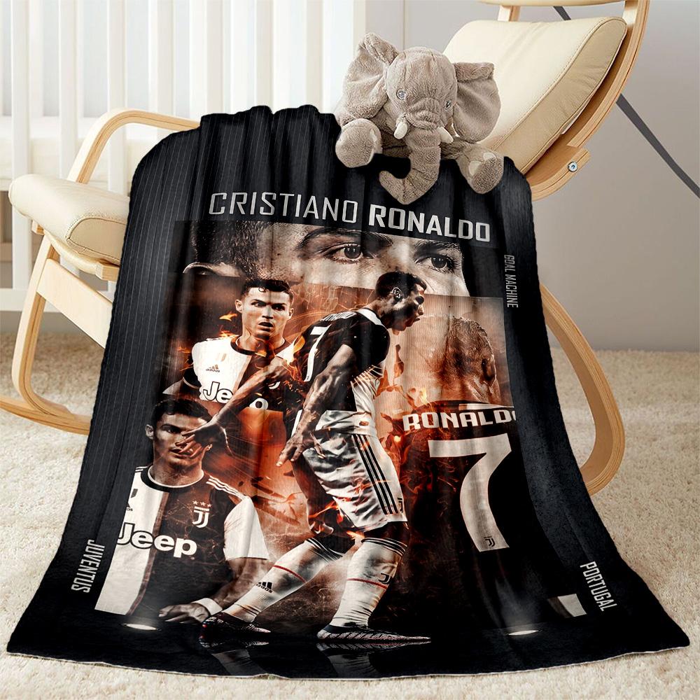 Cristiano Ronaldo Manchester Blanket Ultra-Soft Great for Office Chair Chair Livingroom for All Seasons Modern