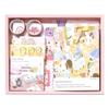 Xin Mo Nuan Ji Hand Account Book Gift Set: Leisure Cultural & Creative Student Stationery with Stickers & Tape