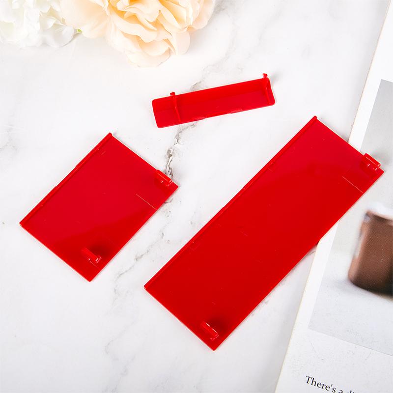 3 In 1 Red Memeory Card Door Slot Cover Lids Door Covers For Nintend Wii Console Replacement