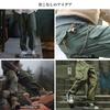 Amerikanische Lässige Chino-Hosen für Herren Bequeme Hosen mit großem Fassungsvermögen und Gürtelschlaufen am hinteren Bund Geeignet für Soziales und Reisen [MADEN] - Taschen,
