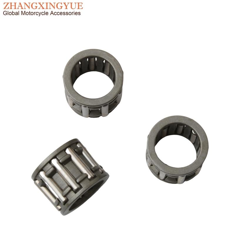 3pc 12x17x14mm Needle Bearing For Peugeot Buxy Django Limbo Looxor Ludix Sv Speedfight 2 TKR Vivacity XPS 50cc 2T Piston Pin