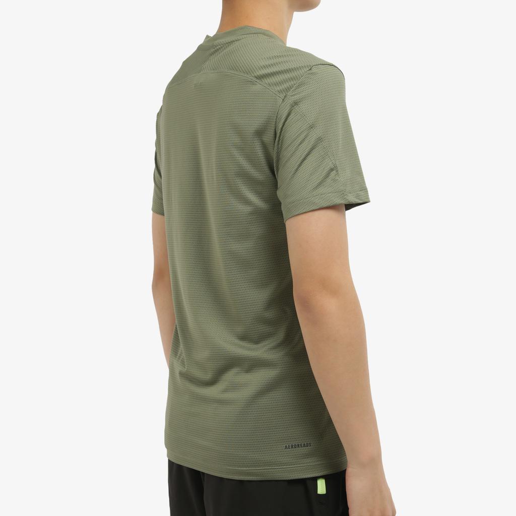 Adidas Kenta Rise Training Tee Short Sleeve Men Tops Legacy-Green GM5069