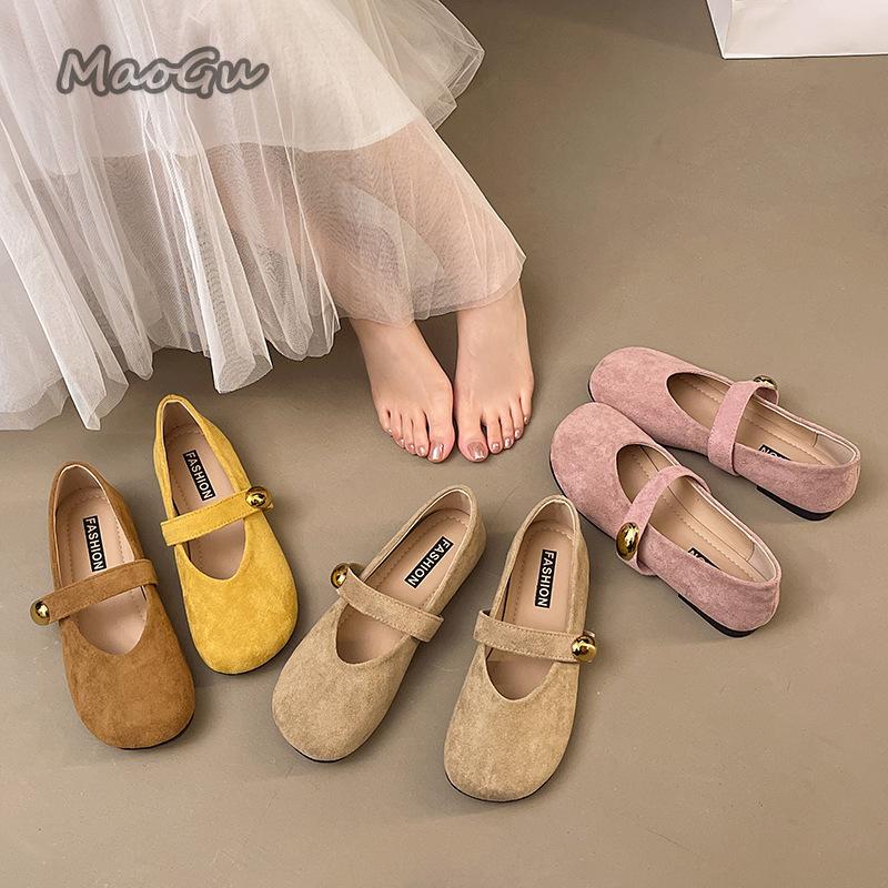 2025 Spring Autumn Footwear Women's Mary Jane Shoes Low Heel Comfortable Pumps Size 35 40 Zapatos De Mujer Ladies Casual Shoes