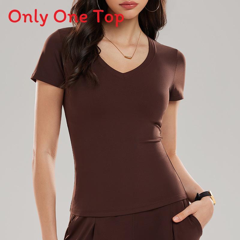 American Style Womens Athletic T Shirt With Moisture Wicking Fabric For Yoga Fitness And Running