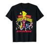 Power Rangers Logo Transformed Into Action. T-shirt