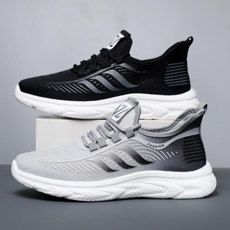 New running shoes summer soft sole lightweight shock absorption single shoes breathable sports shoes fashion shoes