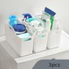 3/4pcs Under Sink Organizer Baskets - Versatile Storage for Kitchen, Bathroom, Bedroom & Office.
