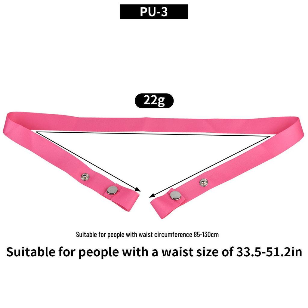 FRRK Adjustable Chastity Lock Belt with Elastic Buttons for Outing Wear