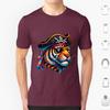 The Legendary Pirate TigerKing Of The Wild Oceans T Shirt Cotton Men Women DIY Print Pirate Tiger Animal Art Colorful