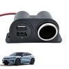 Bilsplitter, 2-uttags Biladapter - /24V Biluttagsdelare Laddare Strömadapter