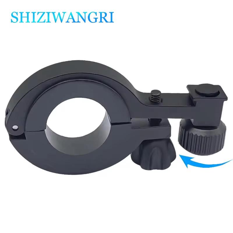 Fahrradlichthalter, Aluminiumlegierung, Fahrradlicht-Fronthalterung, leichte Fahrradlampenhalterung, tragbares Fahrradzubehör