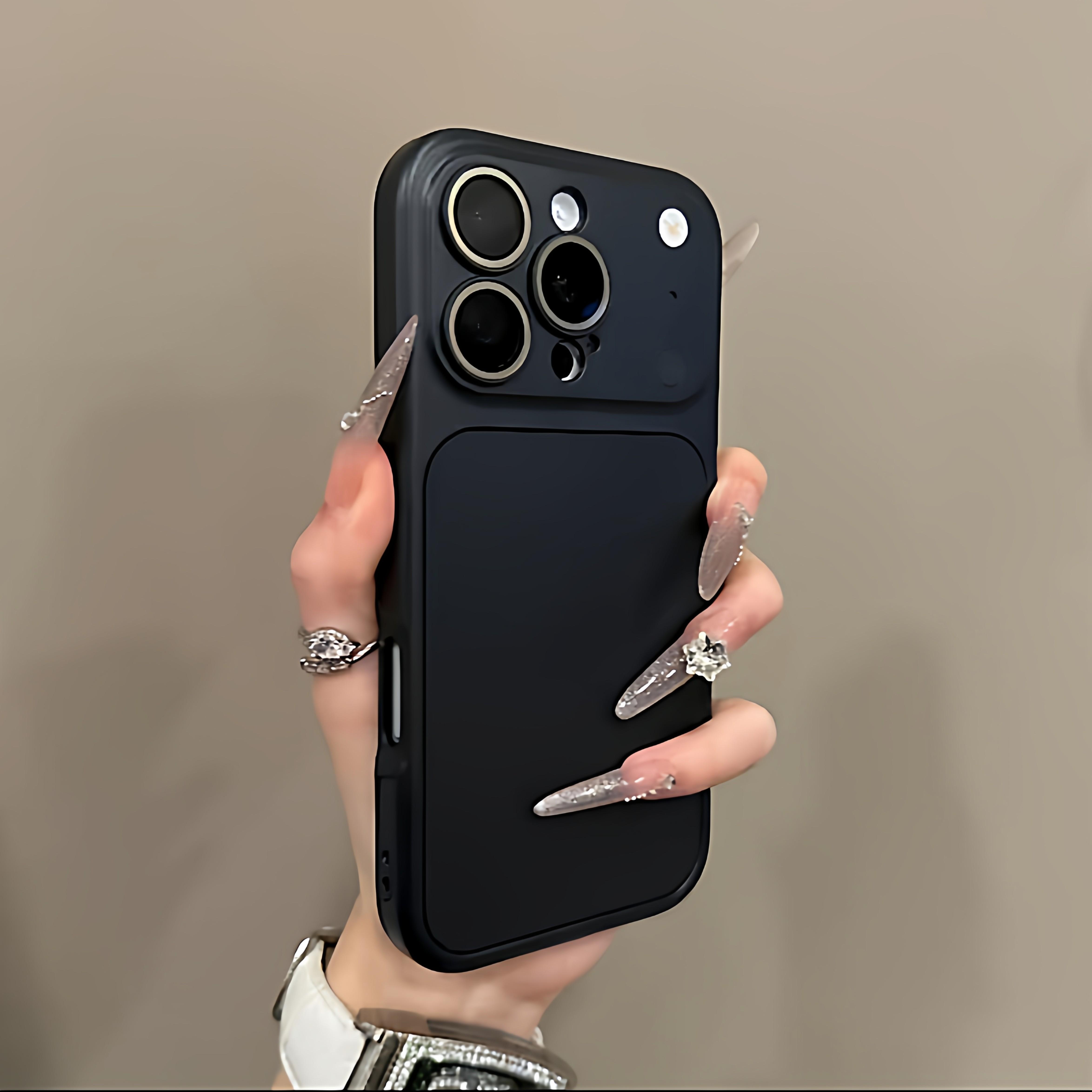 

Чохол 2-в-1 для iPhone 17 Air 16 15 14 Plus 13 12 11 Pro Max Ударостійкий Матовий Захист камери Миттєва зміна на 17 Простий чохол For iPhone 13 чорний