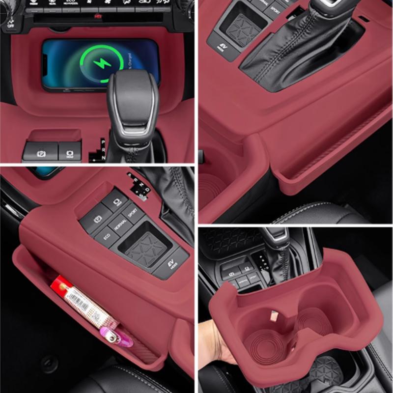 For Toyota RAV4 XA50     2024 2025 Silicone protective pad for gear shift panel interior modification part