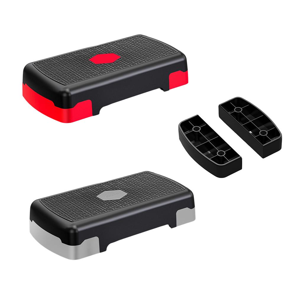 Cardio-Pedaltrainer Mini Bodybuilding-Stepper Verstellbar Rutschfest Stabil 200KG Tragfähigkeit Heimtrainingsgerät