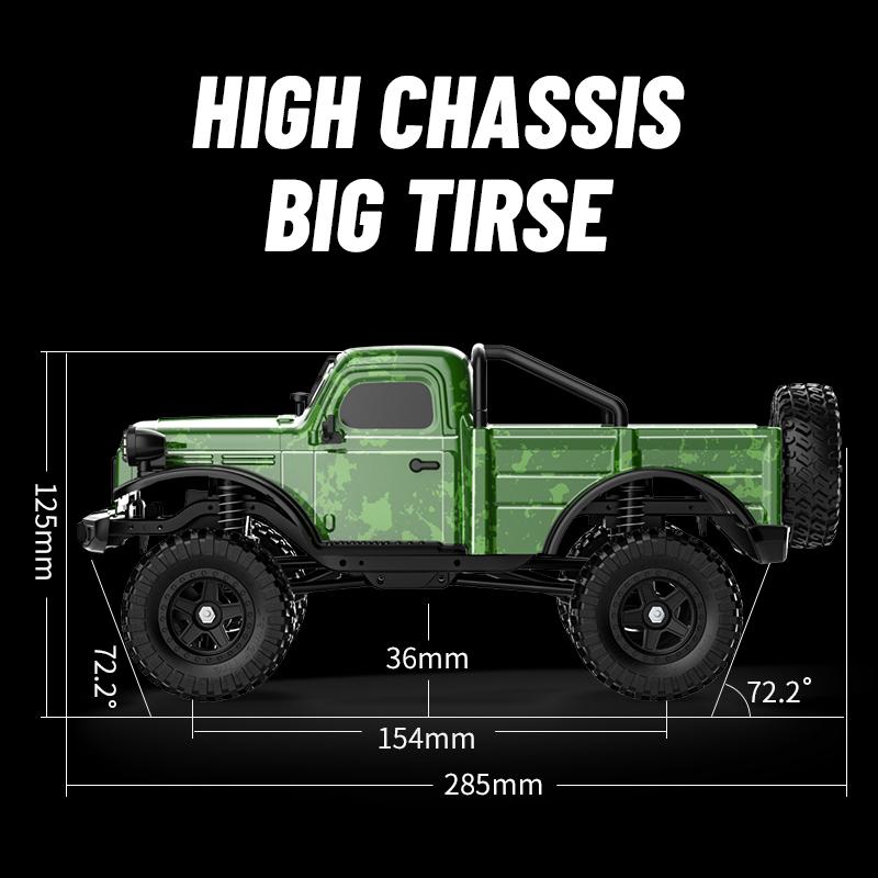 2.4G RC Car 4WD JJRC C8813 Radio Motor Pickup Climbing Off-Road Model Buggy Control Trucks Toys Childrens Gifts Boy