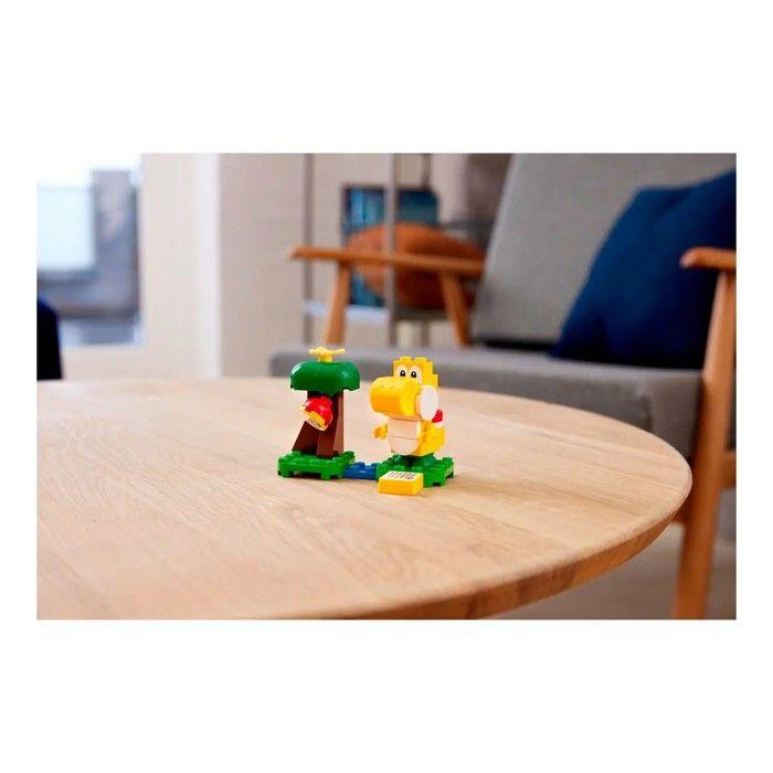 Lego® super mario™ ensemble d’extension l’arbre fruitier du yoshi jaune (30509)