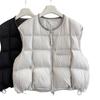 Autumn and winter new down vest vest women's loose casual sleeveless vest warm vest