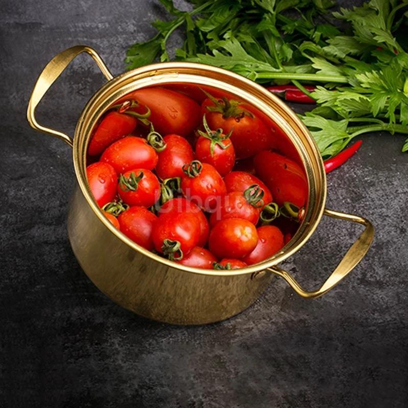Small Hot Pot Special pot for induction cooker Self- hotpot Single person mini One person pot Commercial soup pots